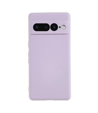 SoFetch SoFetch TPU backcover hoesje Google Pixel 7 Pro - lichtpaars