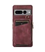 SoFetch wijnrood wallet backcover hoesje Google Pixel 7 Pro