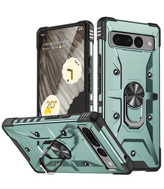 SoFetch SoFetch stand backcover hoesje Google Pixel 7 Pro - groen