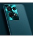 SoFetch oranje leren coating hybride backcover hoesje oppo reno 8