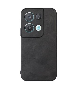 SoFetch SoFetch zacht TPU backcover hoesje Oppo Reno 8 - zwart