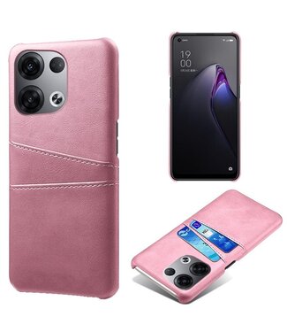 SoFetch SoFetch pasjeshouders backcover hoesje Oppo Reno 8 - rosegoud