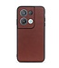 SoFetch bruin echt leder backcover hoesje oppo reno 8