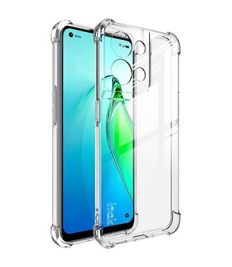 IMAK iMak shockproof TPU backcover hoesje Oppo Reno 8 - transparant