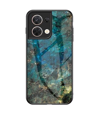 SoFetch SoFetch marmer backcover hoesje Oppo Reno 8