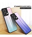 SoFetch blauw glossy gradient backcover hoesje oppo reno 8