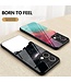 SoFetch rood/cyaan glossy heelal backcover hoesje oppo reno 8