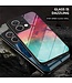 SoFetch rood/cyaan glossy heelal backcover hoesje oppo reno 8