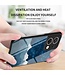 SoFetch rood/cyaan glossy heelal backcover hoesje oppo reno 8