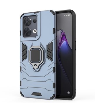 SoFetch SoFetch ringstand backcover hoesje Oppo Reno 8 - blauw