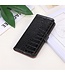 SoFetch zwart krokodillen bookcase hoesje oppo reno 8