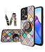 SoFetch  kleurrijk kickstand backcover hoesje oppo reno 8