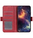 SoFetch rood glad bookcase hoesje oppo reno 8