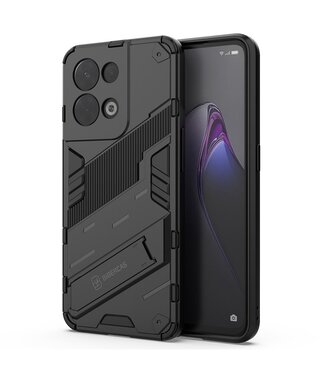 SoFetch SoFetch armor kickstand backcover hoesje Oppo Reno 8 - zwart