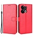 SoFetch rood diamanttextuur bookcase hoesje oppo reno 8