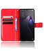 SoFetch rood diamanttextuur bookcase hoesje oppo reno 8