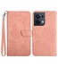 SoFetch roze vlinders bookcase hoesje oppo reno 8