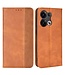 SoFetch bruin retro bookcase hoesje oppo reno 8
