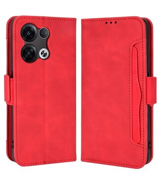 SoFetch SoFetch portemonnee hoesje Oppo Reno 8 rood