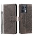 SoFetch grijs mandala bookcase hoesje oppo reno 8