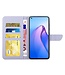 SoFetch lichtpaars vlinders bookcase hoesje oppo reno 8