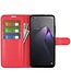 SoFetch rood effen bookcase hoesje oppo reno 8