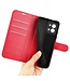 SoFetch rood effen bookcase hoesje oppo reno 8