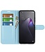 SoFetch blauw effen bookcase hoesje oppo reno 8