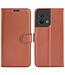 SoFetch bruin effen bookcase hoesje oppo reno 8