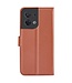 SoFetch bruin effen bookcase hoesje oppo reno 8