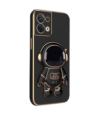 SoFetch SoFetch 3D astronaut backcover hoesje Oppo Reno 8 - zwart