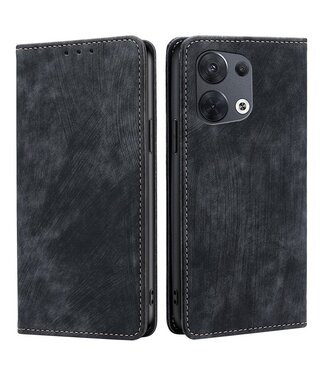 SoFetch SoFetch RFID bookcase hoesje Oppo Reno 8 - zwart