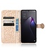SoFetch goud hexagon bookcase hoesje oppo reno 8