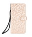 SoFetch goud hexagon bookcase hoesje oppo reno 8