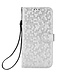 SoFetch zilver hexagon bookcase hoesje oppo reno 8