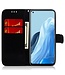 SoFetch grijs blingbling bookcase hoesje oppo reno 8