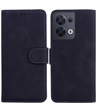 SoFetch SoFetch mat bookcase hoesje Oppo Reno 8 - blauw