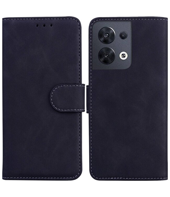 SoFetch blauw mat bookcase hoesje oppo reno 8