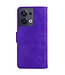 SoFetch paars mat bookcase hoesje oppo reno 8