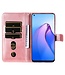 SoFetch rosegoud ritssluiting portemonnee hoesje oppo reno 8