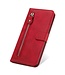 SoFetch rood ritssluiting portemonnee hoesje oppo reno 8