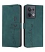 SoFetch groen smile wallet hoesje oppo reno 8