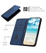SoFetch saffierblauw ruitdesign booktype hoesje oppo reno 8
