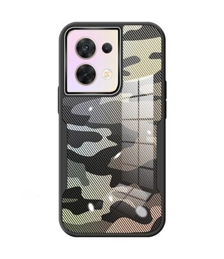 Rzants Rzants camouflage backcover hoesje Oppo Reno 8