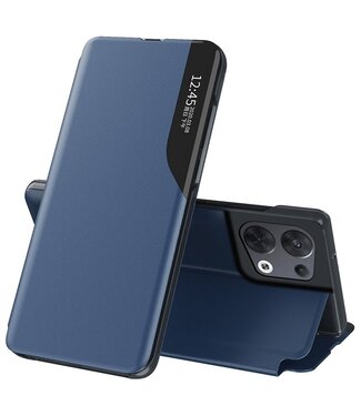 SoFetch SoFetch compact sideflip hoesje Oppo Reno 8 - saffierblauw
