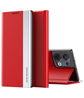 SoFetch SoFetch compact sideflip hoesje Oppo Reno 8 - rood