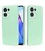 SoFetch mintgroen siliconen backcover hoesje oppo reno 8