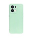 SoFetch mintgroen siliconen backcover hoesje oppo reno 8
