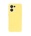 SoFetch geel siliconen backcover hoesje oppo reno 8