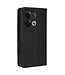 SoFetch zwart litchi bookcase hoesje oppo reno 8